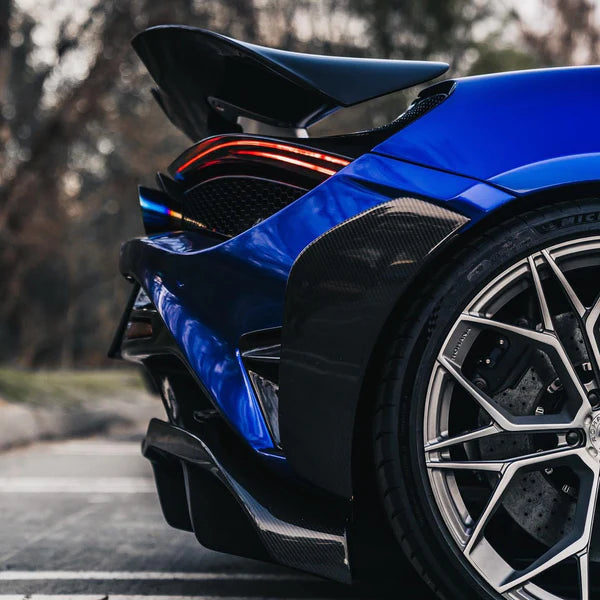 RF Style Carbon Fiber Rear Diffuser for McLaren 720S