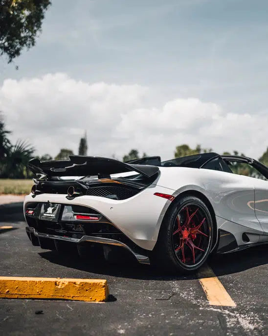 RF Style Carbon Fiber Rear Diffuser for McLaren 720S
