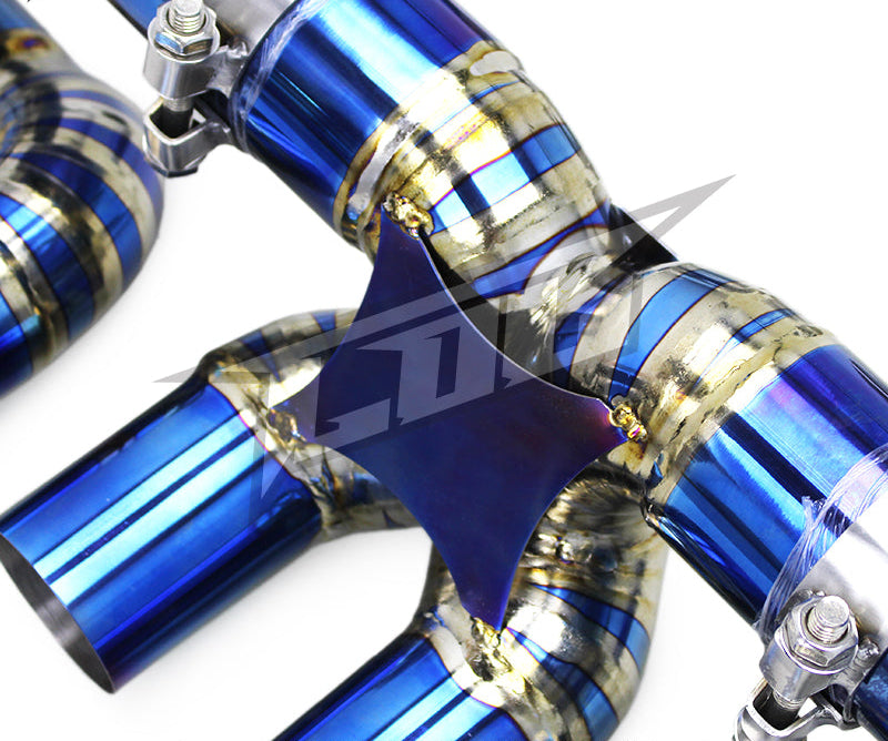 C8 Corvette Z06 Titanium Catback Exhaust. NO VALVES