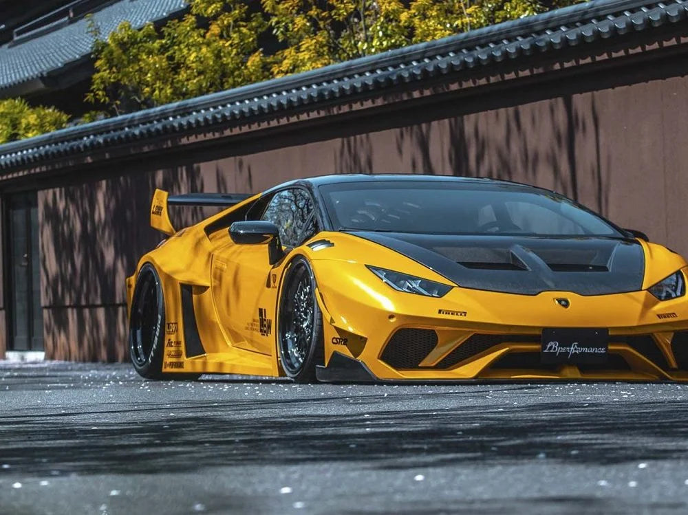 LB Style Carbon Fiber Hood for Lamborghini Huracan LP580/LP610/ EVO/ Tecnica/ Performante