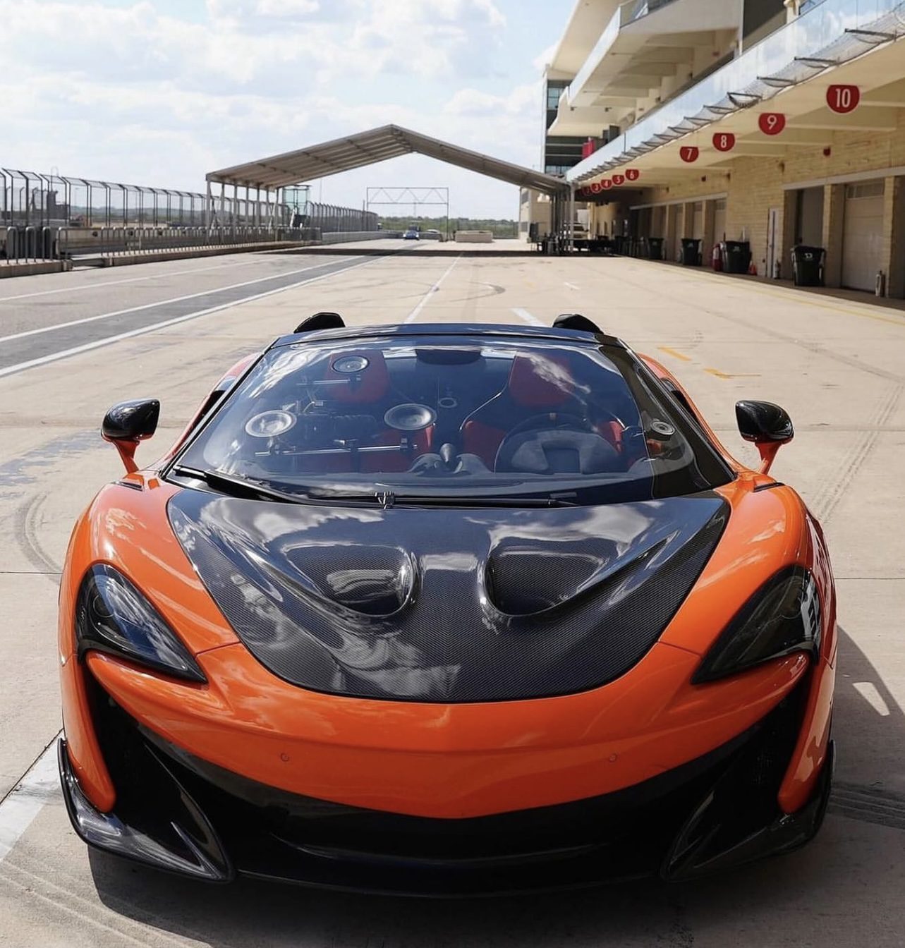 P1 Style Dry Carbon Fiber Hood for McLaren 570S/540C/570GT/600LT