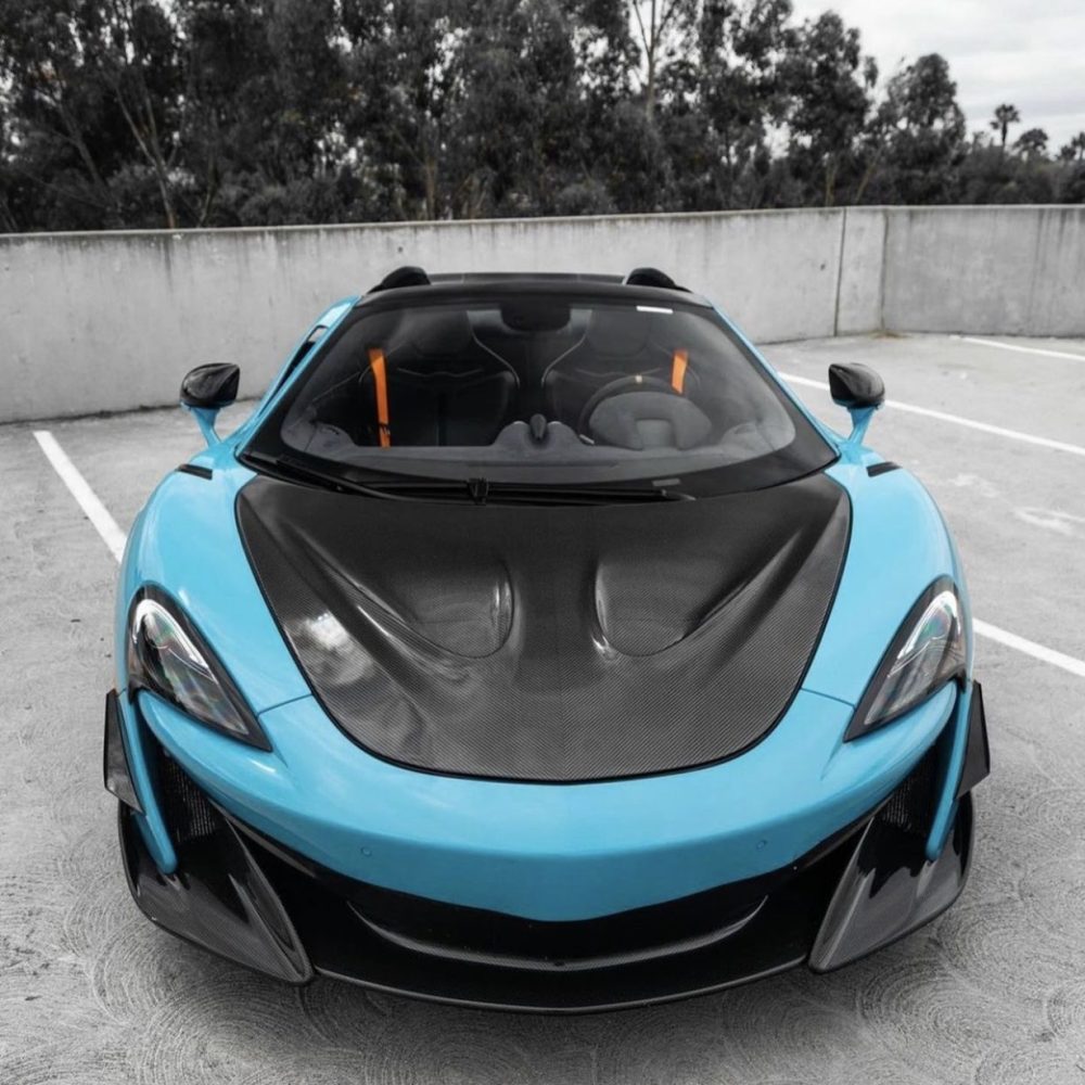 P1 Style Dry Carbon Fiber Hood for McLaren 570S/540C/570GT/600LT