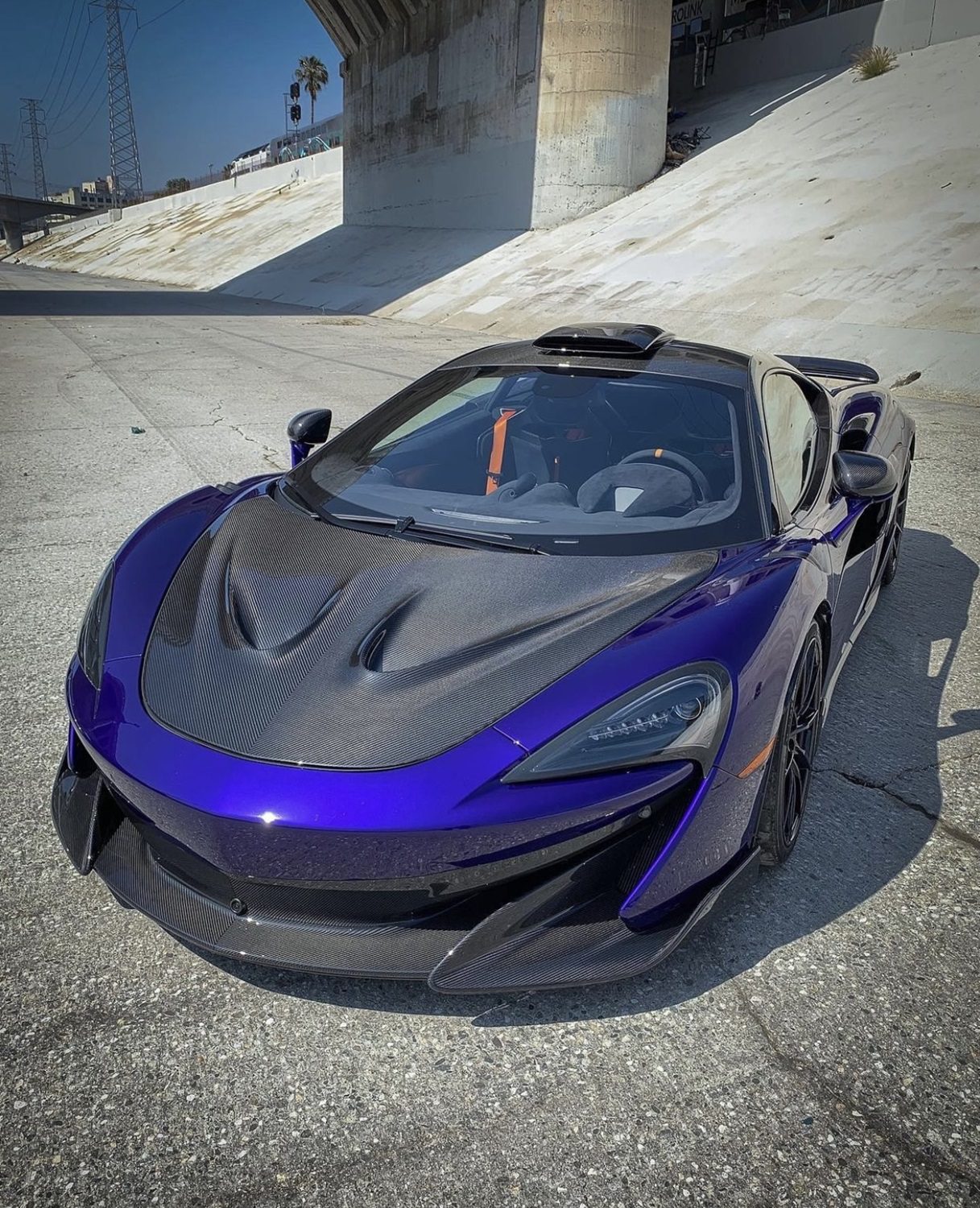 P1 Style Dry Carbon Fiber Hood for McLaren 570S/540C/570GT/600LT