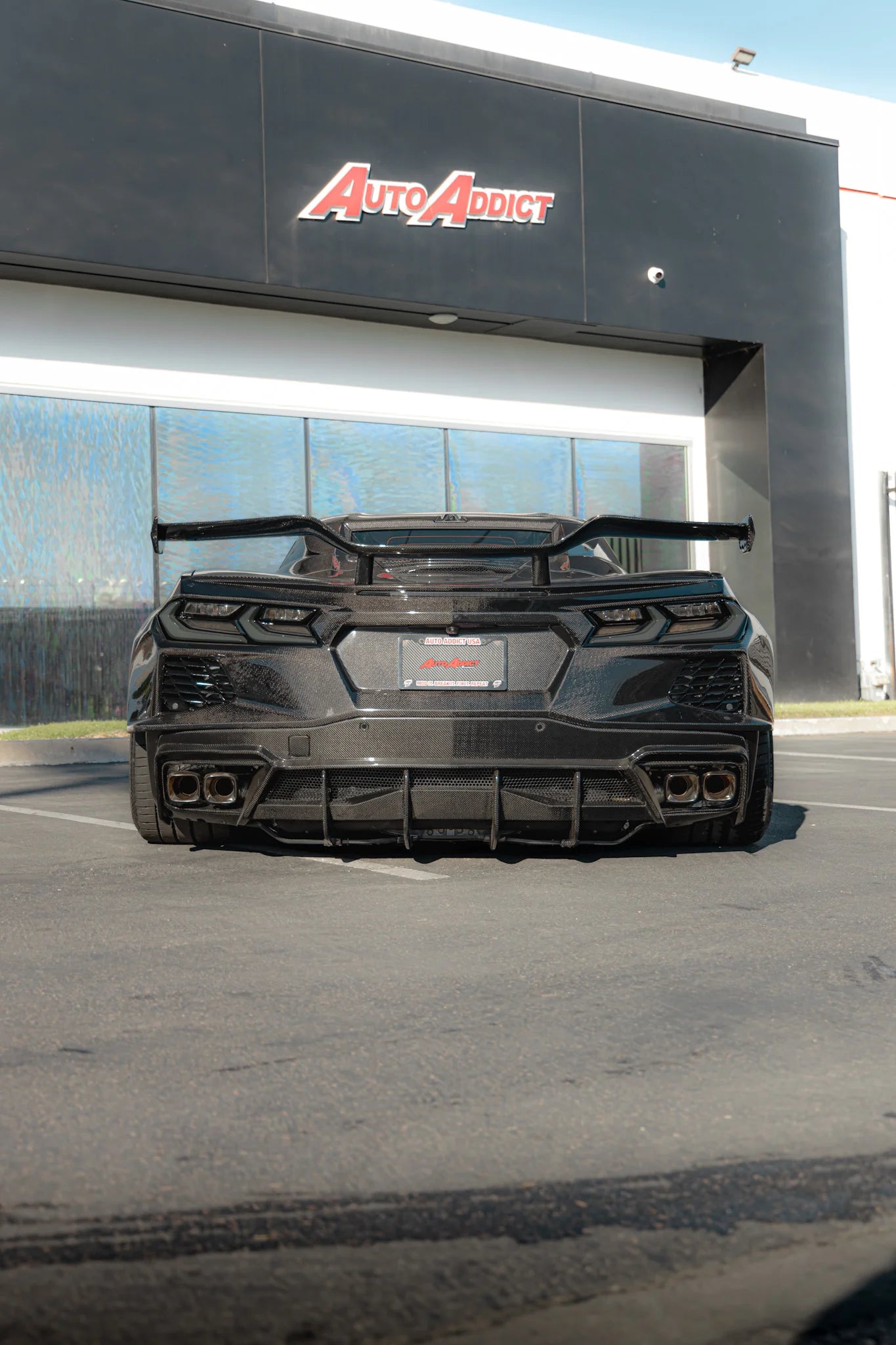 Creampie Carbon C8 Corvette Z06 Spoiler