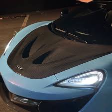 P1 Style Dry Carbon Fiber Hood for McLaren 570S/540C/570GT/600LT