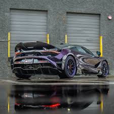 RF Style Carbon Fiber Rear Diffuser for McLaren 720S