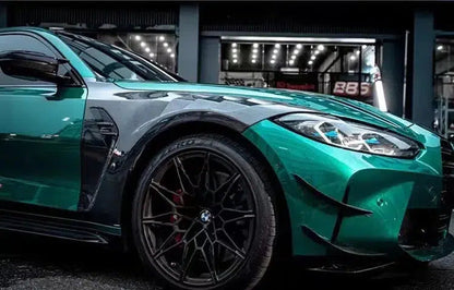 Carbon Fiber Vented Front Fenders for BMW G80 M3/C and G82/83 M4/C