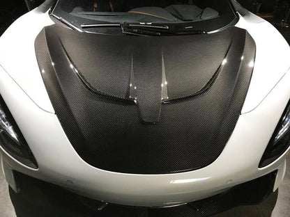 Senna Style Dry Carbon Fiber Hood for McLaren 720S/ 750S/ 765LT