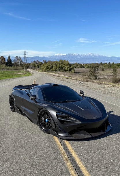 RF Style Carbon Fiber Side Skirts for McLaren 720S
