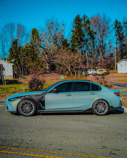 Carbon Fiber Vented Front Fenders for BMW G80 M3/C and G82/83 M4/C