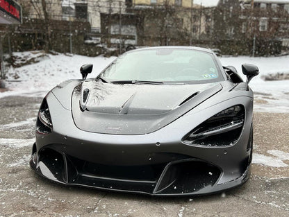 RF Style Carbon Fiber Front Lip for McLaren 720S