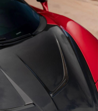 Senna Style Dry Carbon Fiber Hood for McLaren 720S/ 750S/ 765LT