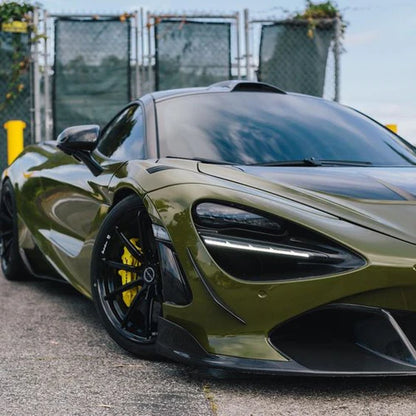 RF Style Carbon Fiber Front Lip for McLaren 720S