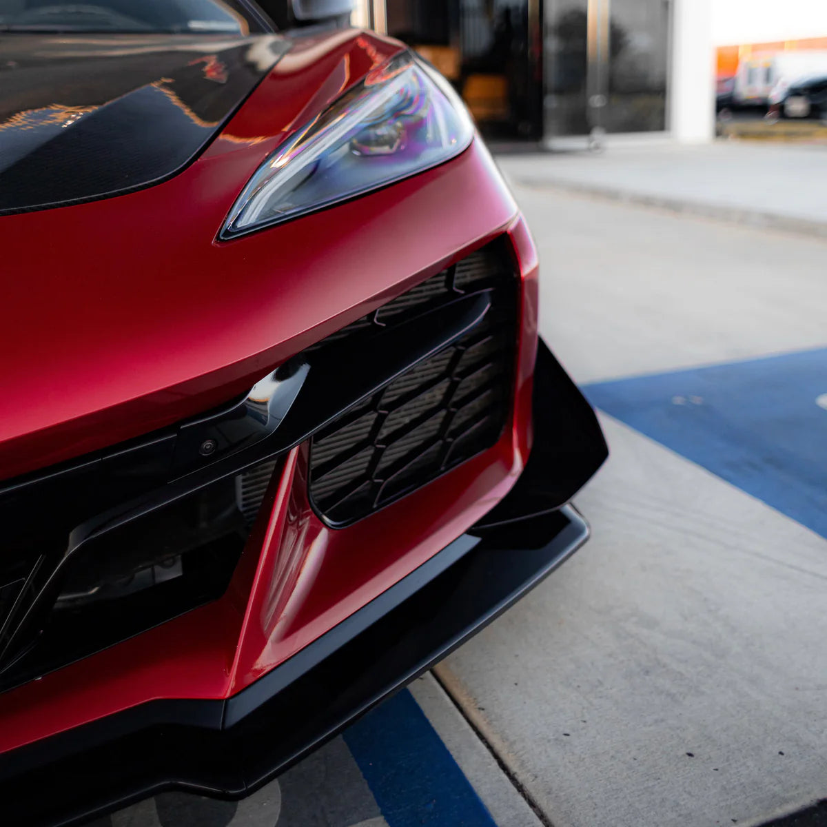 OE Style Carbon Fiber Hood for Chevrolet Corvette C8