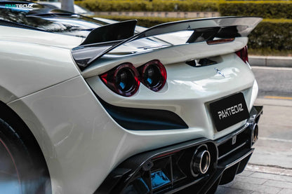 Carbon Fiber Rear Spoiler for Ferrari F8 Tributo