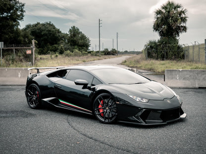 VRS Style Front Bumper and Lip for Lamborghini Huracan LP580-2/LP610-4