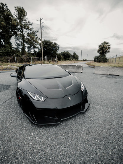 VRS Style Front Bumper and Lip for Lamborghini Huracan LP580-2/LP610-4