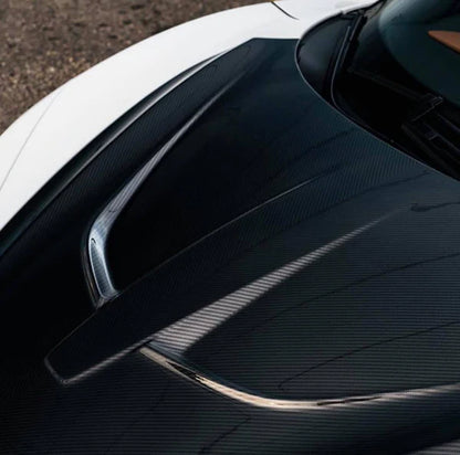Senna Style Dry Carbon Fiber Hood for McLaren 720S/ 750S/ 765LT