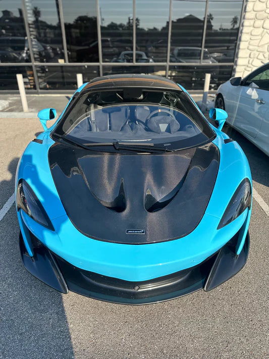 McLaren 570S/540C/570GT/600LT Dry Carbon Fiber P1 Style Hood