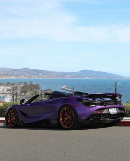 RF Style Carbon Fiber Side Skirts for McLaren 720S