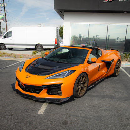 ZR1 Style Carbon Fiber Hood for Chevrolet Corvette C8/ C8 Z06/ E-Ray/ ZR1