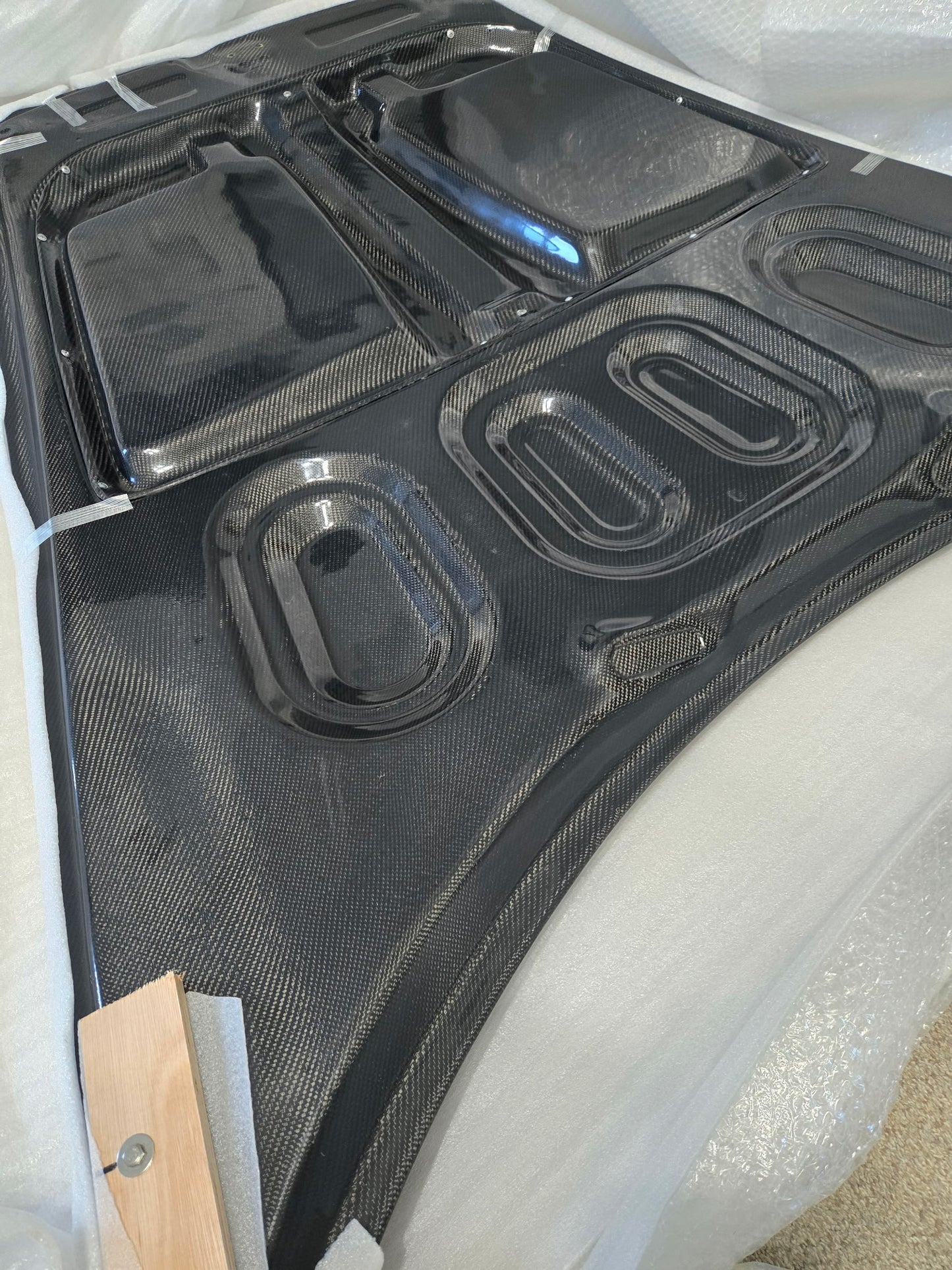 GT3RS Style Double-Sided Dry Carbon Fiber Hood For Porsche 911 992