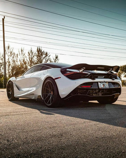 V Style Carbon Fiber Rear Wing for McLaren 720S