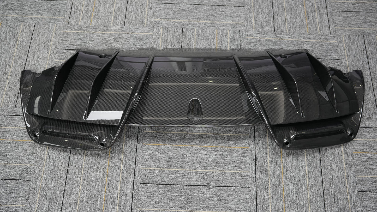 OE Style Rear Diffuser for Ferrari 296 GTB/ GTS