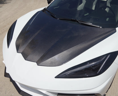 OE Style Carbon Fiber Hood for Chevrolet Corvette C8
