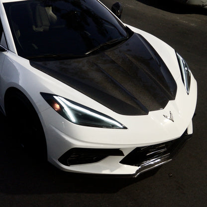 OE Style Carbon Fiber Hood for Chevrolet Corvette C8