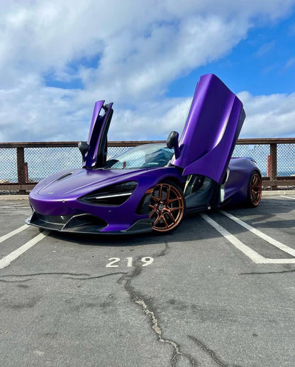 RF Style Carbon Fiber Front Lip for McLaren 720S