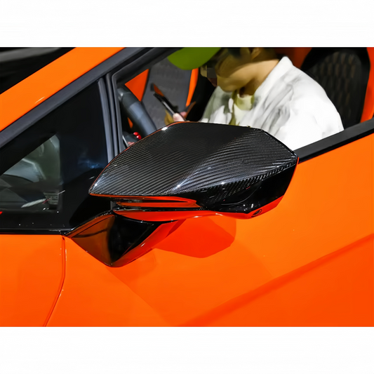 Lamborghini Revuelto Carbon Fiber Mirror Caps