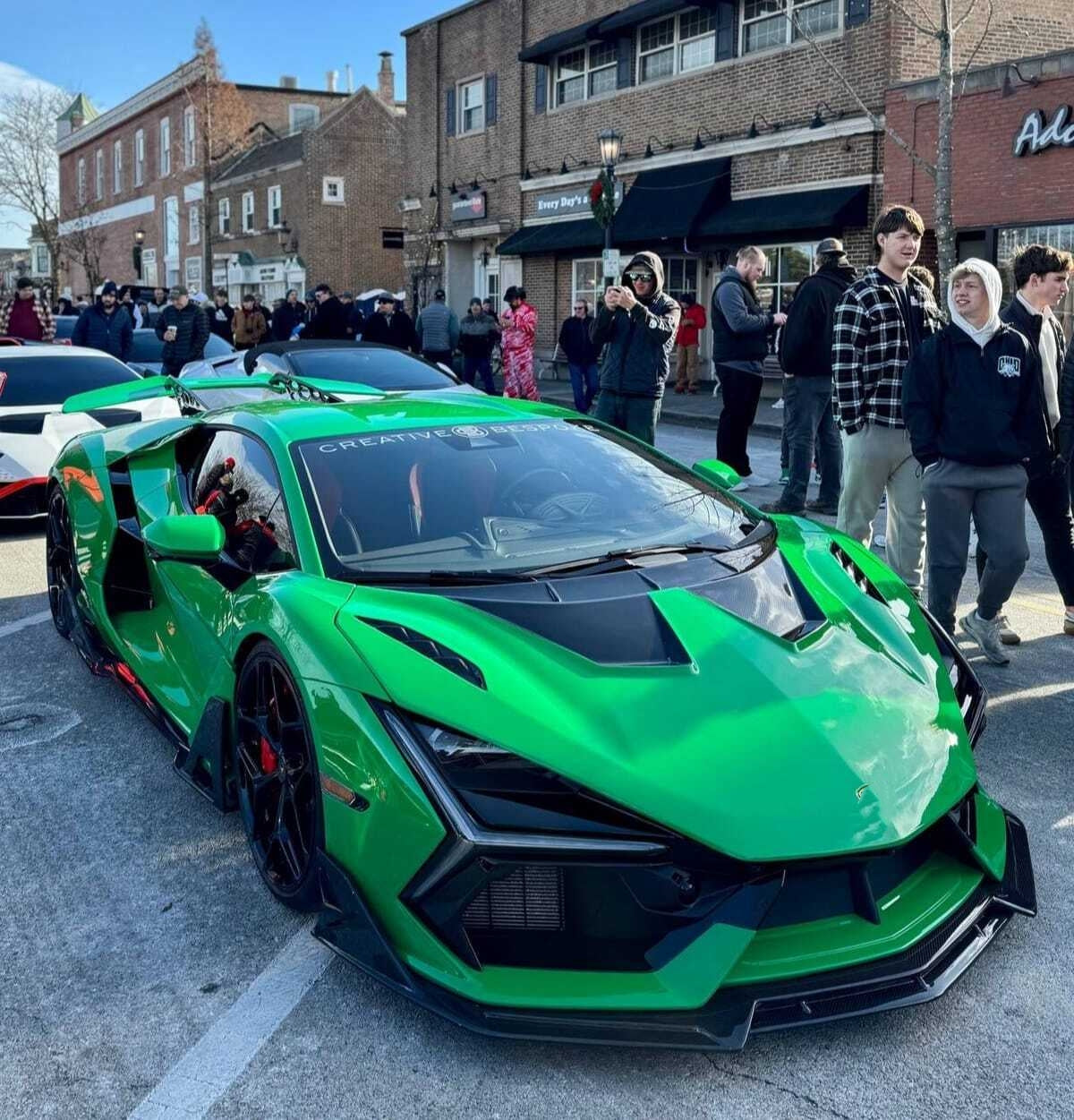 Lamborghini Revuelto DK Style Carbon Fiber Front Lip