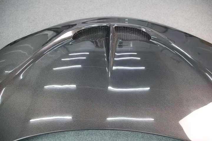 Double Sided Carbon Fiber Hood for Ferrari 458 2010-2015