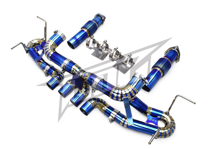 C8 Corvette Z06 Titanium Catback Exhaust. NO VALVES