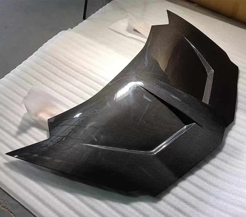 Double Sided Carbon Fiber Ten Style Hood for Lamborghini Aventador LP700