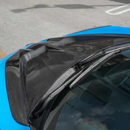 ST Style Carbon Fiber Hood for Chevrolet C8