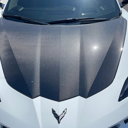 OE Style Carbon Fiber Hood for Chevrolet Corvette C8