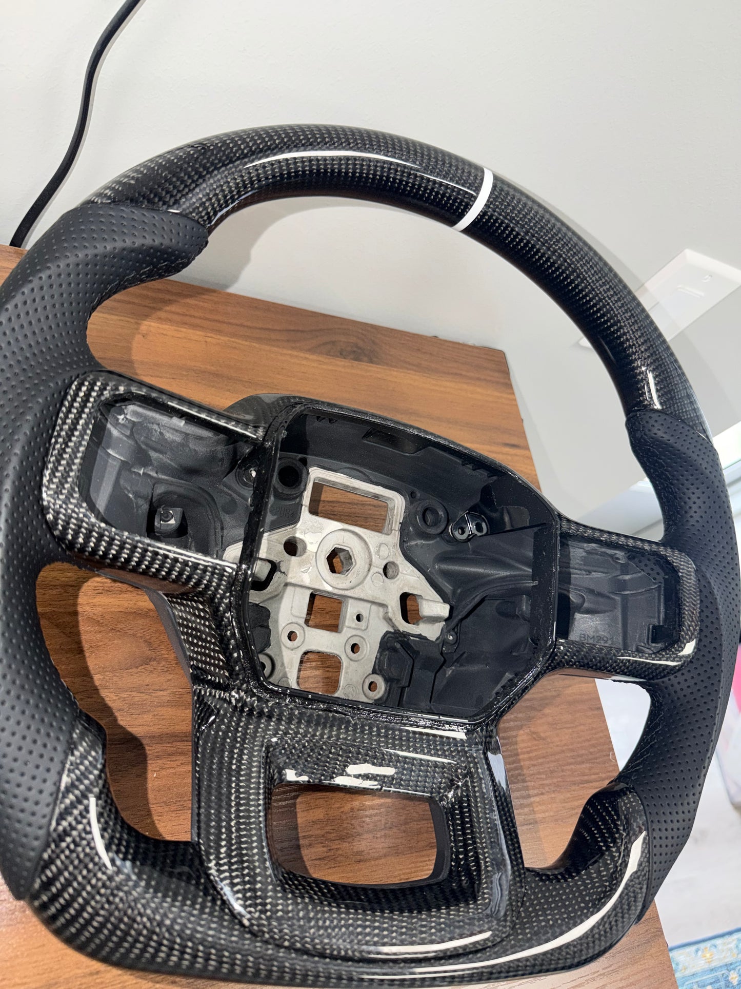 2023+ FORD F-150 CARBON FIBER STEERING WHEEL