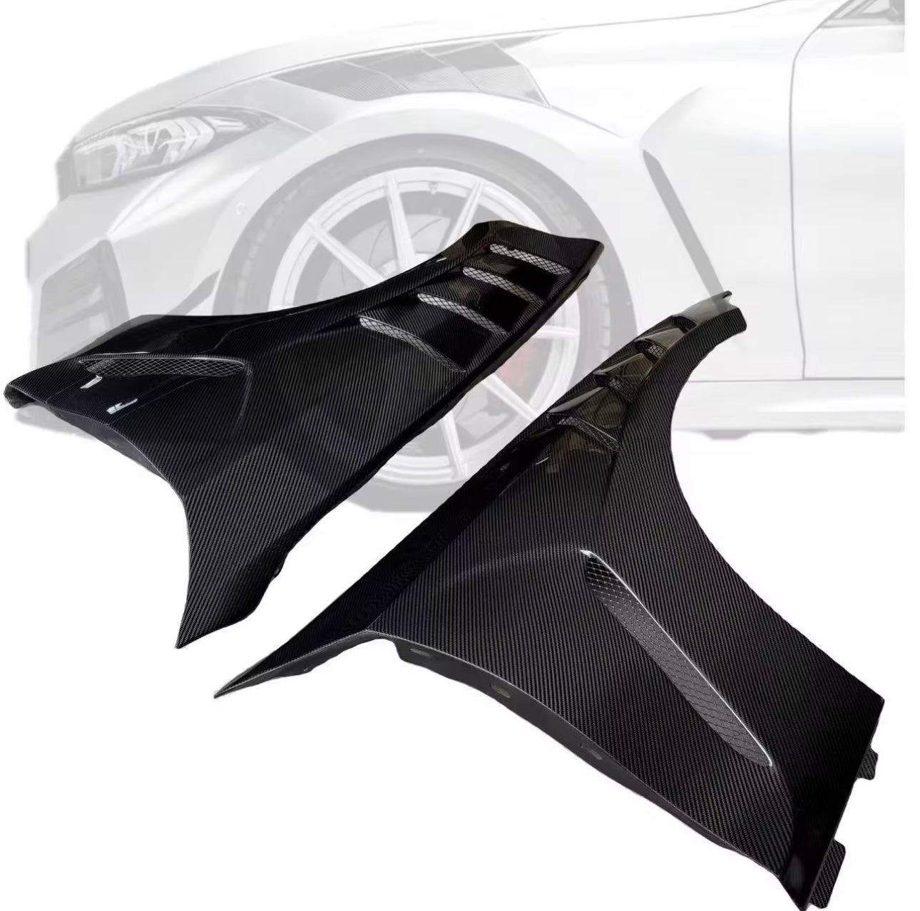 BMW G20 Carbon Fiber Front Fenders VE Style 330i M340i G20 G21