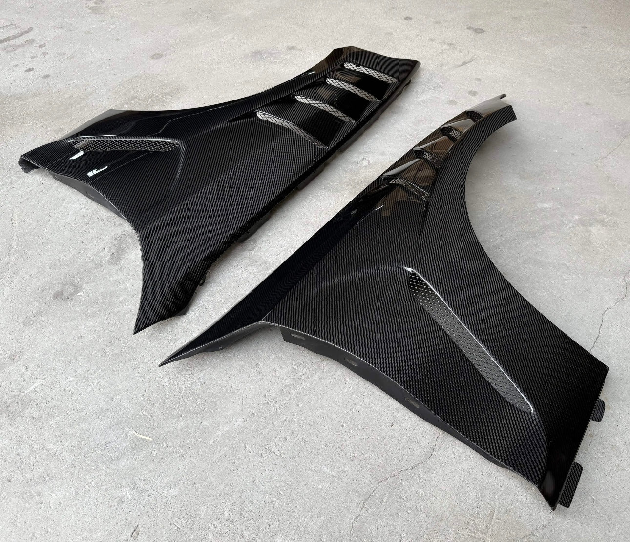 BMW G20 Carbon Fiber Front Fenders VE Style 330i M340i G20 G21