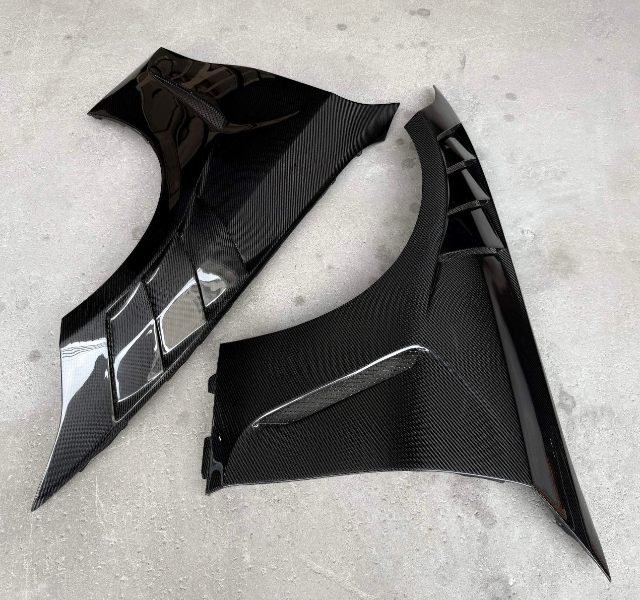 BMW G20 Carbon Fiber Front Fenders VE Style 330i M340i G20 G21