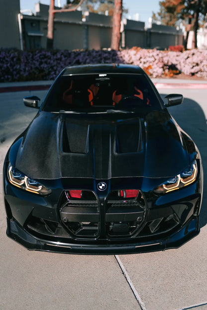 BMW G82/G80 M3/M4 G8X GTS Style Double Sided Carbon Fiber Hood