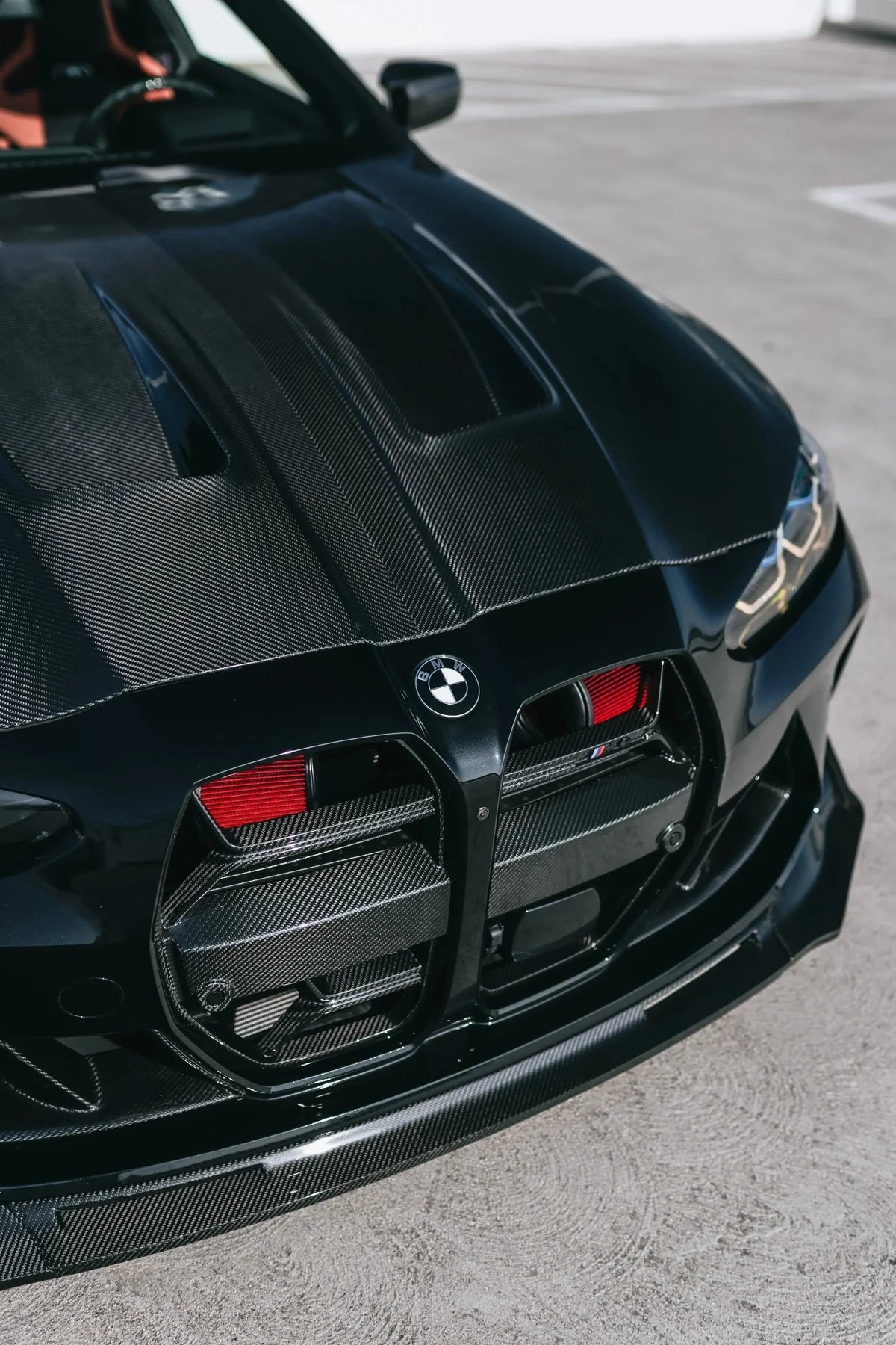 BMW G82/G80 M3/M4 G8X GTS Style Double Sided Carbon Fiber Hood