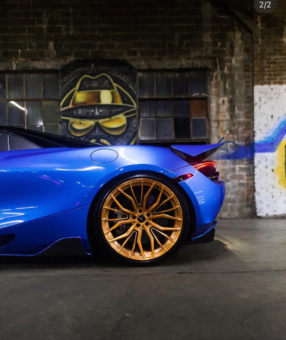 V Style Carbon Fiber Rear Wing for McLaren 720S