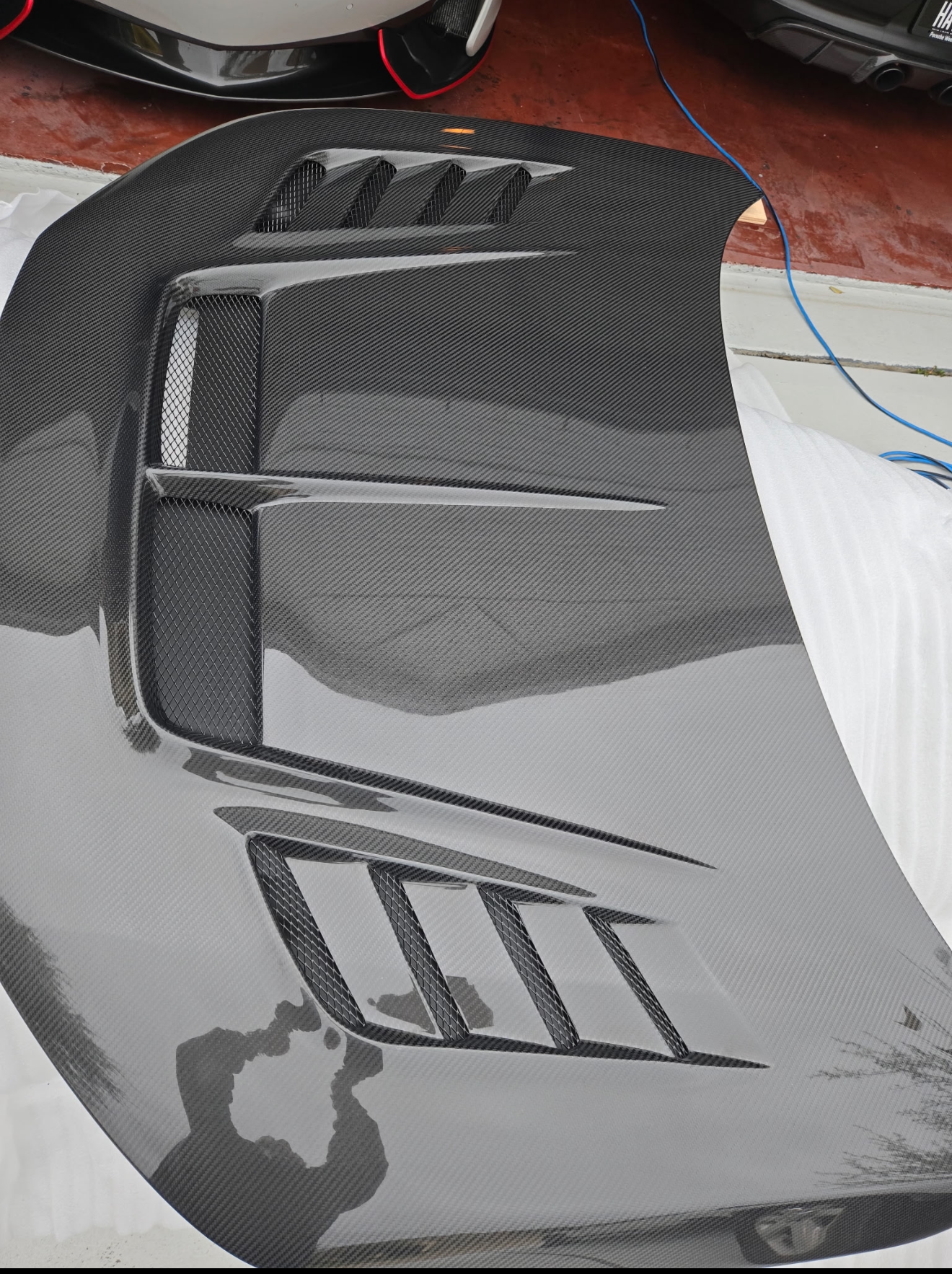 Honda Civic Type-R FL5 Carbon Fiber Vented Hood