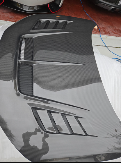 Honda Civic Type-R FL5 Carbon Fiber Vented Hood