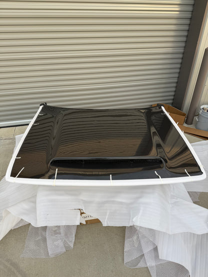 Dodge Challenger Double Sided Demon Style Carbon Fiber Hood