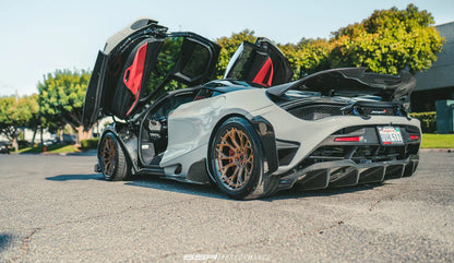 RF Style Carbon Fiber Rear Diffuser for McLaren 720S