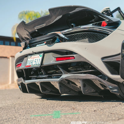 RF Style Carbon Fiber Rear Wing for McLaren 720S